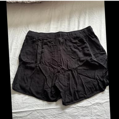 Shorts negros Mywear para mujer talla L