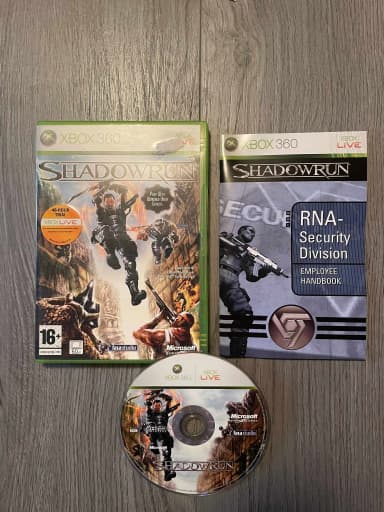 Xbox 360 Spiel Shadowrun zu verkaufen