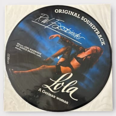 Peer Raben - Lola, a German woman 1984 picture disc LP