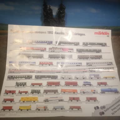 Märklin-juliste myynnissä Ruotsissa