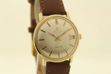 Vintage Certina New Art Automatik Anzuguhr aus den 60ern mit 14K Gold und Stahl