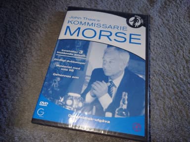 Kommissarie Morse laatikko 4, 3 katsomattomaa filmiä muovissa
