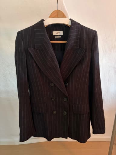 Isabel Étoile Marant marineblauer Blazer Größe FR 36