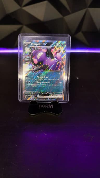 Morpeko ex 055/084 Double Rare Pitch Black Pokémon Card 2026