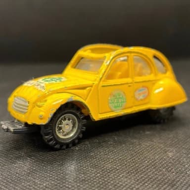 Citroën 2CV Raid Afrique 1973 Spielzeugauto Modell