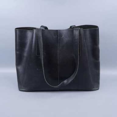 Sandqvist schwarze Ledertasche zu ersteigern