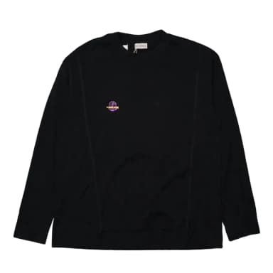Moncler x Palm Angels schwarzes Langarmshirt