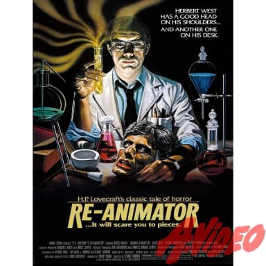 Póster digital litográfico Re-Animator 30x40 cm
