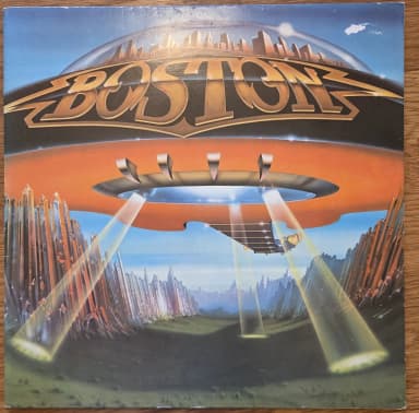 Boston - Don't Look Back vinyl LP in good condition
