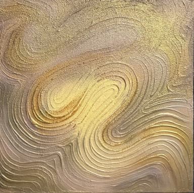 Acrylgemälde 'In ständiger Bewegung'