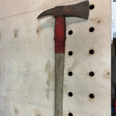 Firefighter axe available at auction