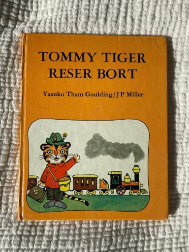Tommy Tiger matkustaa pois - J P Miller vanhempi lastenkirja