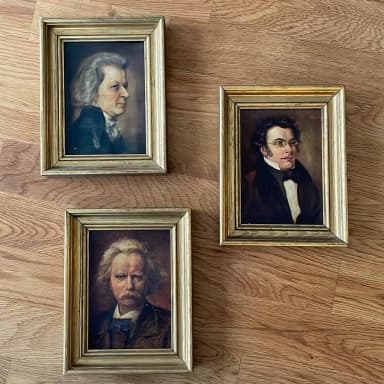 Cuadros de retratos en subasta