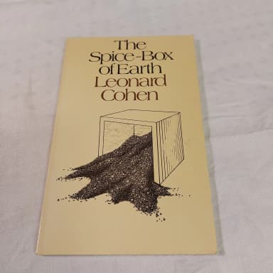 The Spice-Box of Earth by Leonard Cohen, 1978 edition