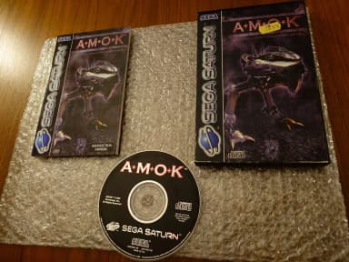 AMOK Komplett Sega Saturn Spiel zu verkaufen