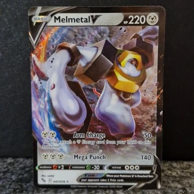 melmetal v - 047/078 - ultra rare pokemon go sword & shield