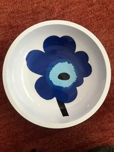 Marimekko Skål Unikko von Zak 12 Zoll Schüssel