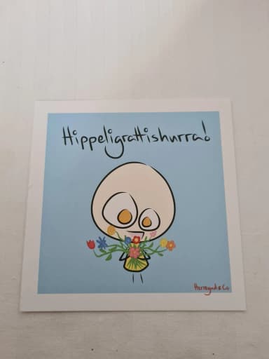 New humorous and thoughtful postcard by Royne Mercurio