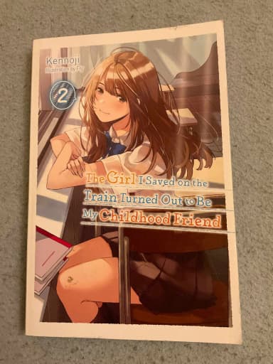 The girl I saved on… Band 2 englisches Light Novel Manga Anime