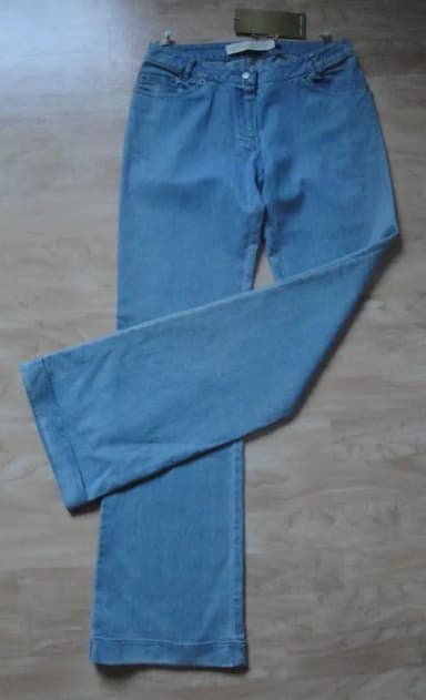 Stylish glittery stretch jeans size 34 from Munthe plus Simonsen
