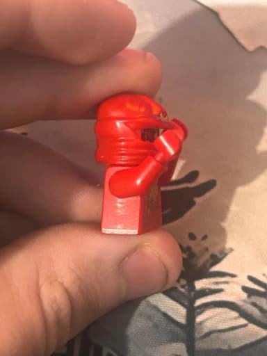 LEGO Ninjago minihahmo Kai punaisena