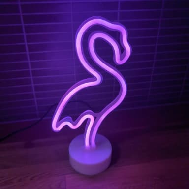 Neonlampe im Flamingo-Design zu verkaufen