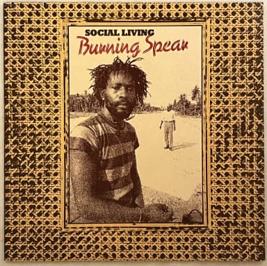 Burning Spear Social Living LP von 1978 UK Roots Reggae