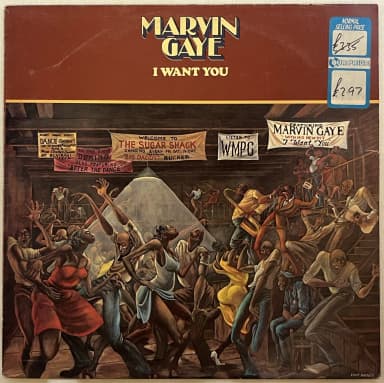 Marvin Gaye I Want You LP 1976 UK Tamla Motown STML 12025