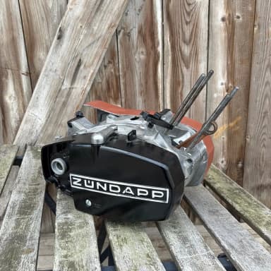 Zundapp Block 3vxl pieza de motocicleta vintage 1952-1990