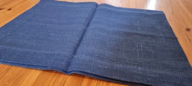 new lovely linen table runner 35x90 cm