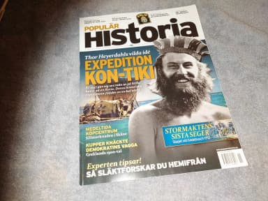 Popular History -lehden numero 11/2012 Thor Heyerdahlista ja Gadebuschin taistel