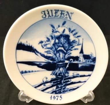 Hackefors Weihnachtsteller aus dem Jahr 1975