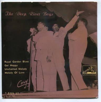 Deep River Boys - Royal garden blues rare Scandinavian EP