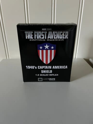 Captain America 1940's shield replica in 1:6 scale