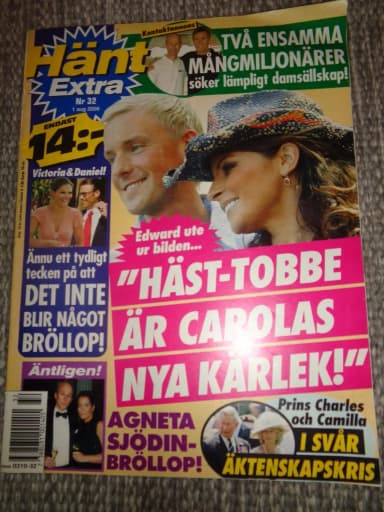 Hänt magazine issue 32 from 2006 featuring Swedish celebrities