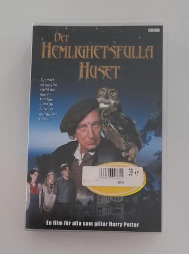 The Mysterious House VHS movie in large case from Sweden