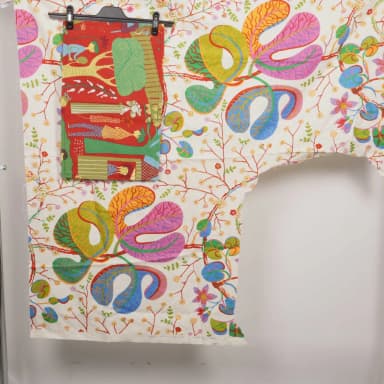 Zwei schwedische Stoffe von Josef Frank und Stig Lindberg