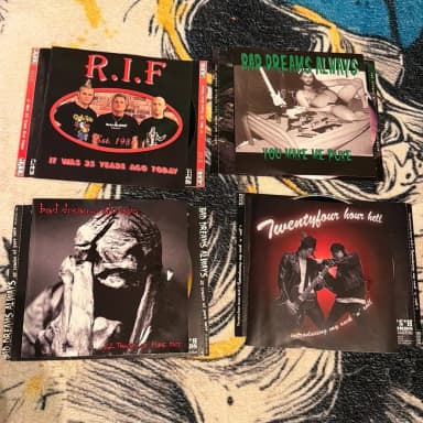 Punksammlung auf 4 CDs zu verkaufen