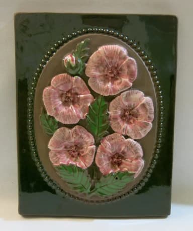Große Keramiktafel von Jie Gantofta Schweden, Design Aimo