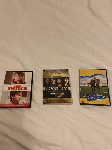 DVD-Paket mit The Switch, Shanghai und Populärmusik från Vittula
