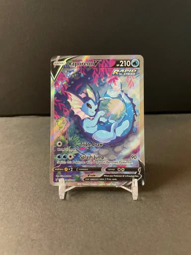 Vaporeon V Pokemon Promo Card SWSH181 available