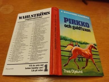 Pirkko ja Guldfuxen Thea Oljelund kirja erittäin hyvässä kunnossa