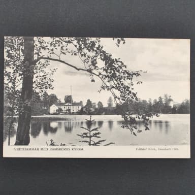 Vrethammars Kirche in Ramsberg aus dem Jahr 1906 in Västmanland