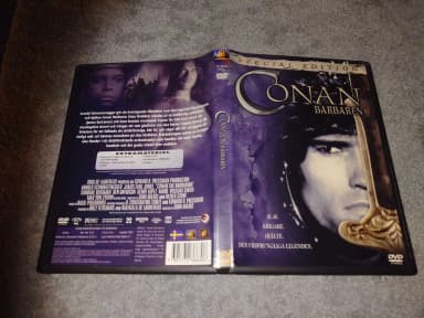 Conan the Barbarian movie with Arnold Schwarzenegger and Max von Sydow