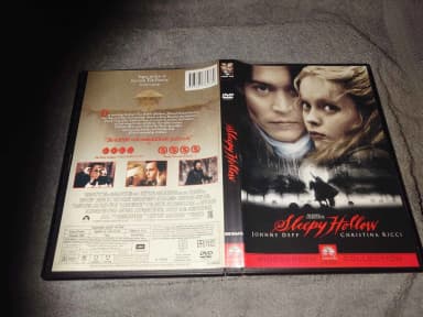 Sleepy Hollow -elokuva ohjaaja Tim Burtonilta, Johnny Depp ja Christina Ricci