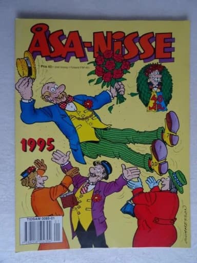 Åsa-Nisse alumiiniesine vuodelta 1995