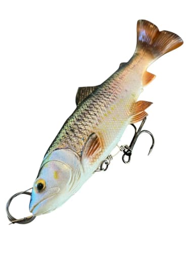 Señuelo Savage Gear 4D Line Thru Pulsetail 20cm para Trucha y Lucio
