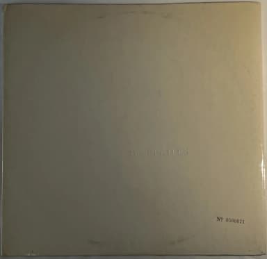 The Beatlesin White Album 2xLP UK-painos vuodelta 1968