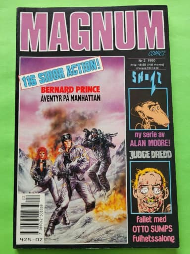 Revista Magnum número 2 de 1990 disponible en Suecia