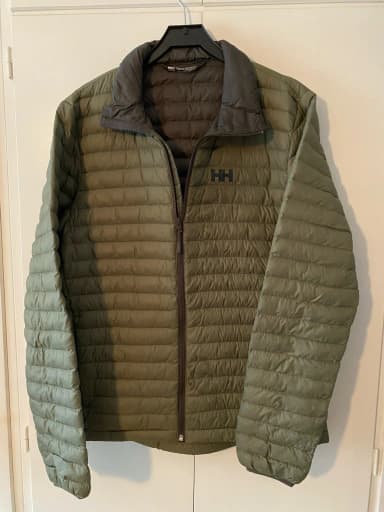 Helly Hansen kevyt vihreä takki
